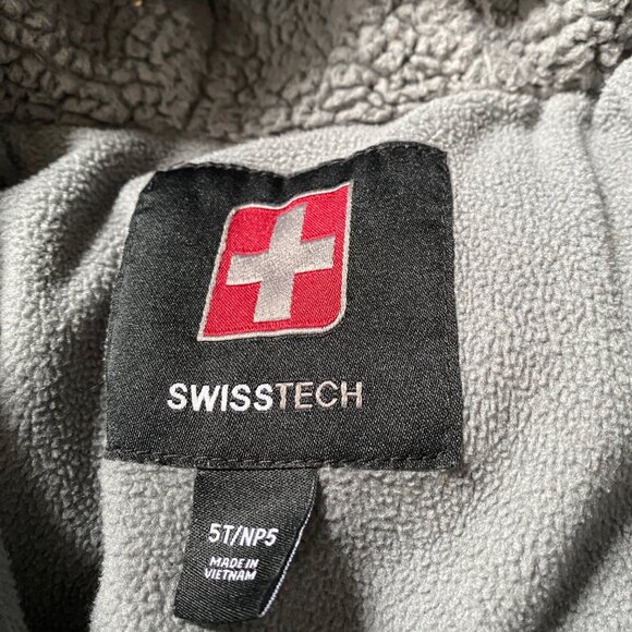 Swiss Tech Size 5T  Blue Gray Camoflauge  Jacket - Picture 2 of 4